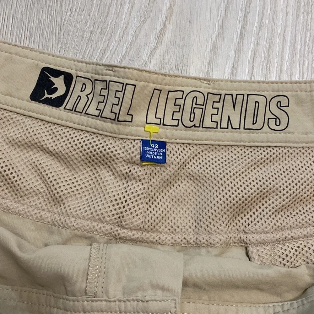 🔥BUNDLESALE Mens 42 Reel Legends hybrid quick dry fishing shorts